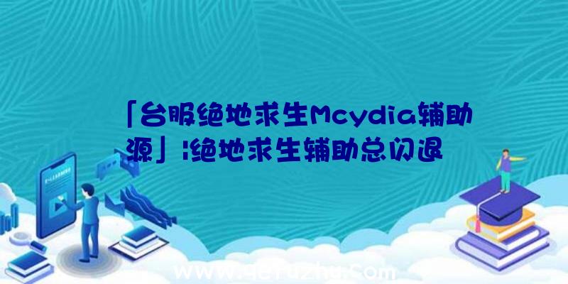 「台服绝地求生Mcydia辅助源」|绝地求生辅助总闪退